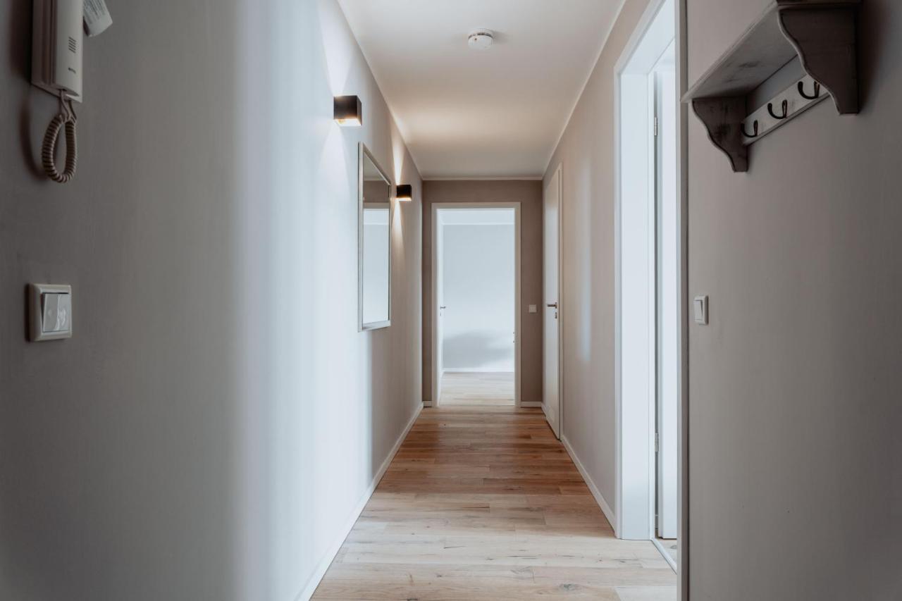 2-Zimmer City Apartment 57M² Mit King Size Bett Und Kueche Münster Kültér fotó
