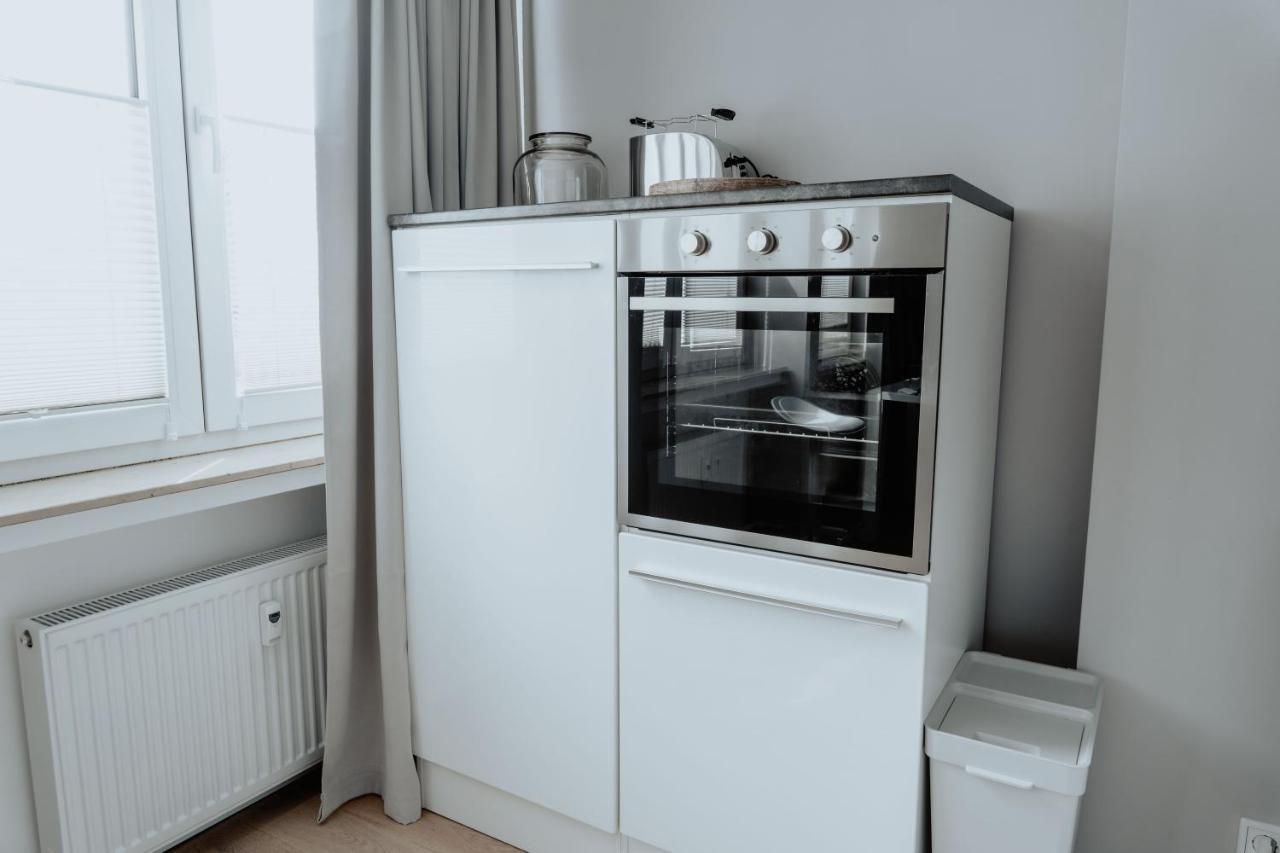 2-Zimmer City Apartment 57M² Mit King Size Bett Und Kueche Münster Kültér fotó